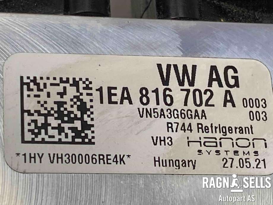 Aircondition diverse til VW ID.4 2020-->>  (EA 816 701 D|EA 816 701 A|)
