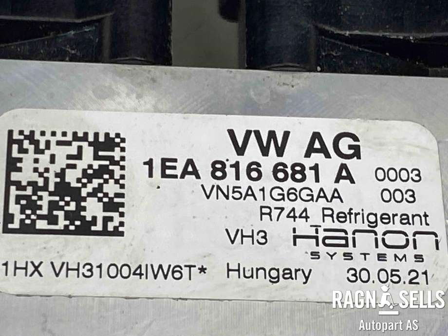 Aircondition diverse til VW ID.4 2020-->>  (1EA 816 681 C|1EA 816 681 A|)