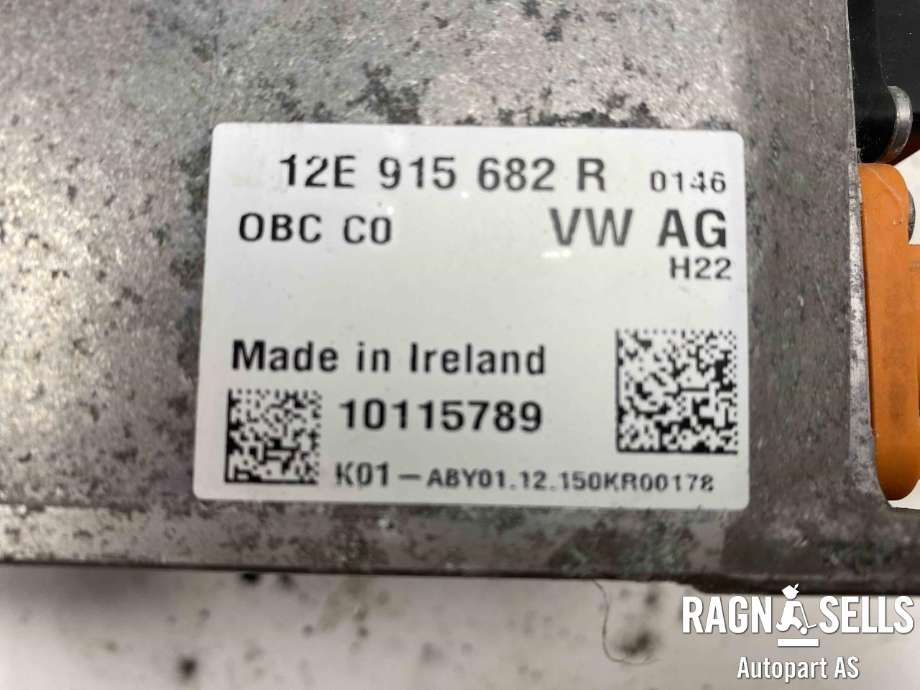 Batterilader (OBC - On Board Charger) til VW e-Golf 2014-2017 (Fase 1)  (12E915682R|)