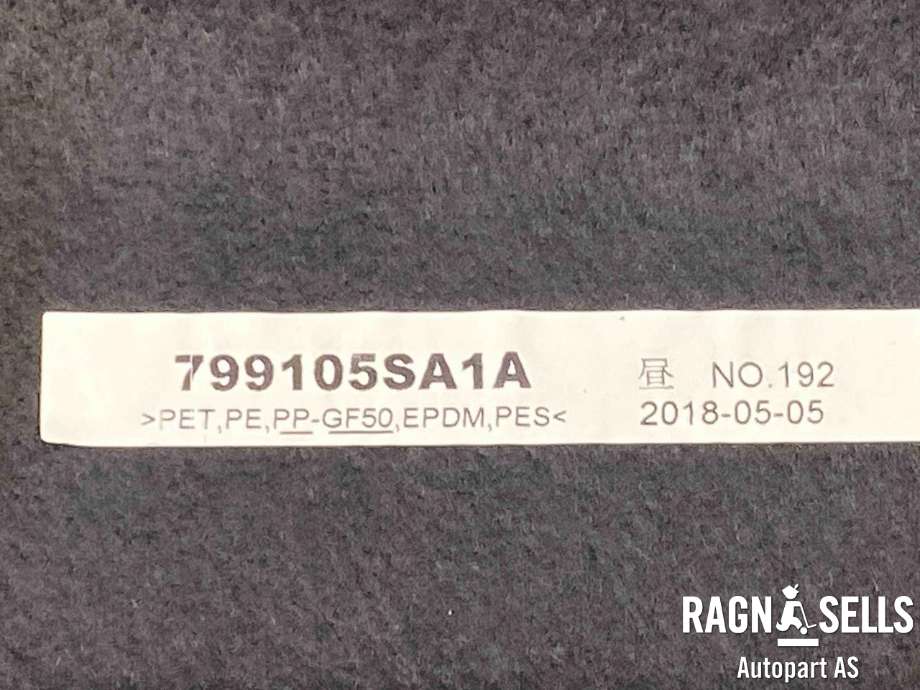 Hattehylle til Nissan Leaf 2018-->> (Type II)  (799105SA1A|)
