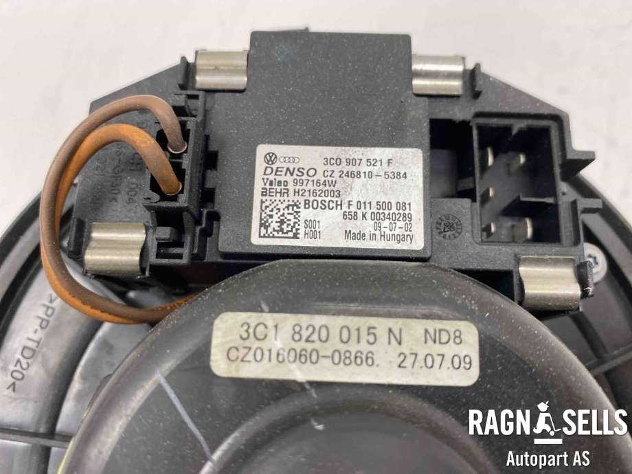 Varmeapparat motor til Škoda Yeti 2009-2013 (Fase 1)  (3C1 820 015 M|3C1820015N|3C0907521F)