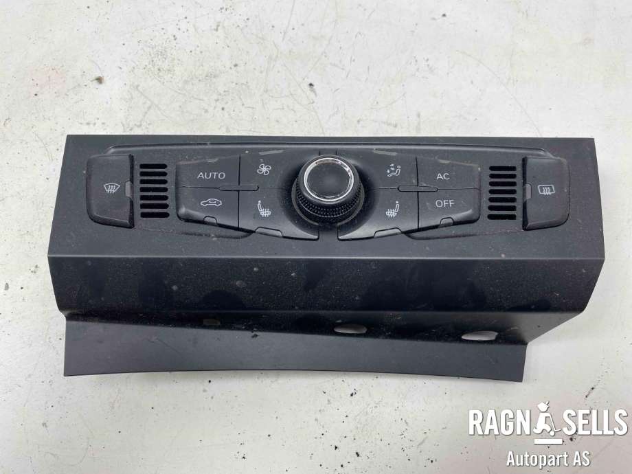 Varmeapparat betjening til Audi A5, 2007-2016 (Type I)  (8T1 820 043 AH)