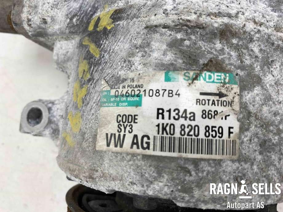 Aircondition kompressor til VW Passat 2005-2010 (B6) (B6) (1K0 820 859 F|)