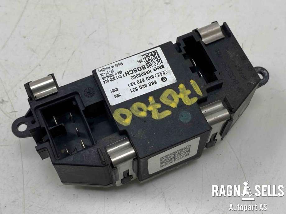 Varmeapparat motstand til Audi A5, 2007-2016 (Type I)  (BOSCH / BEHR|8K0 820 521 B)