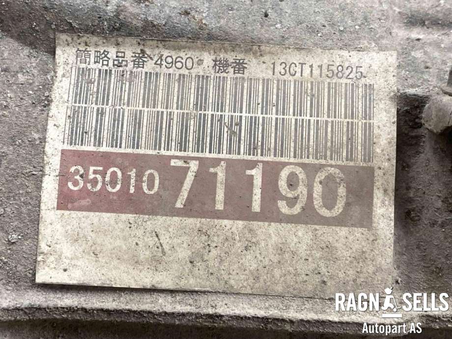 Girkasse automat til Toyota Hilux 2012-2016  (3500071190|)