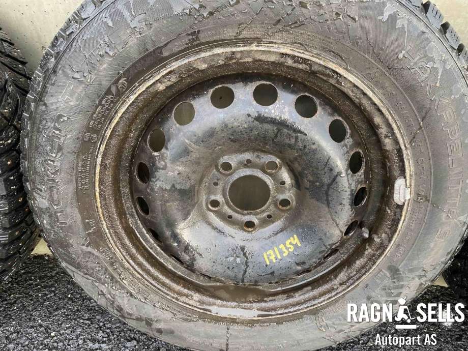 Hjulsett stål vinter til Mercedes Citan 2012-2021 (W415) (W415) (MICHELIN X ICE|5X108 ET 44MM NAV 60|1|195/65R15|)