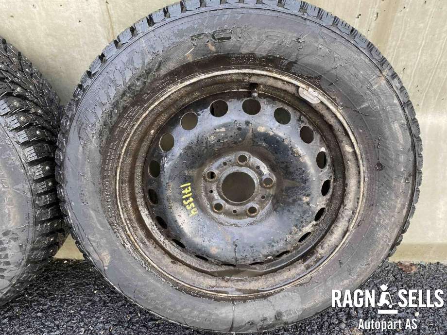 Hjulsett stål vinter til Mercedes Citan 2012-2021 (W415) (W415) (MICHELIN X ICE|5X108 ET 44MM NAV 60|1|195/65R15|)