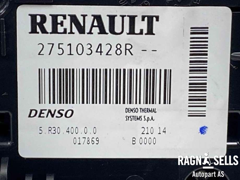 Varmeapparat betjening til Mercedes Citan 2012-2021 (W415) (W415) (A 415 830 07 00|)