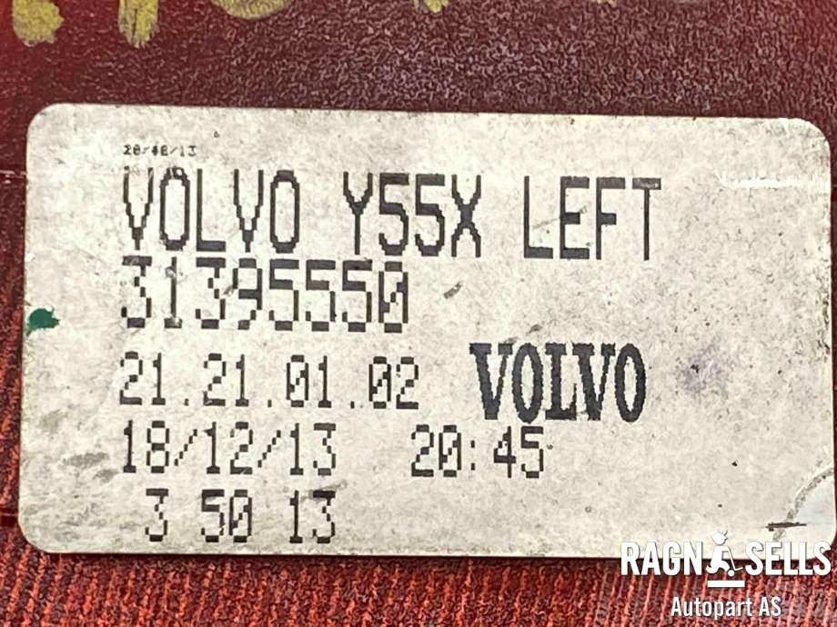Baklykt fra støtfanger venstre til Volvo V40 2012-2019  (31395550|)