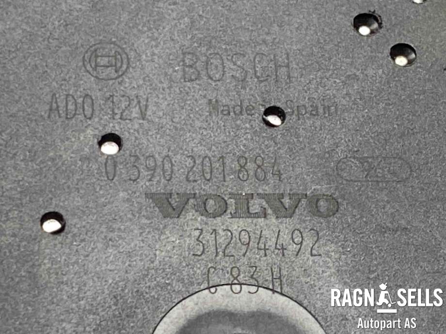 Viskermotor bakrute til Volvo V40 2012-2019  (31294492|)