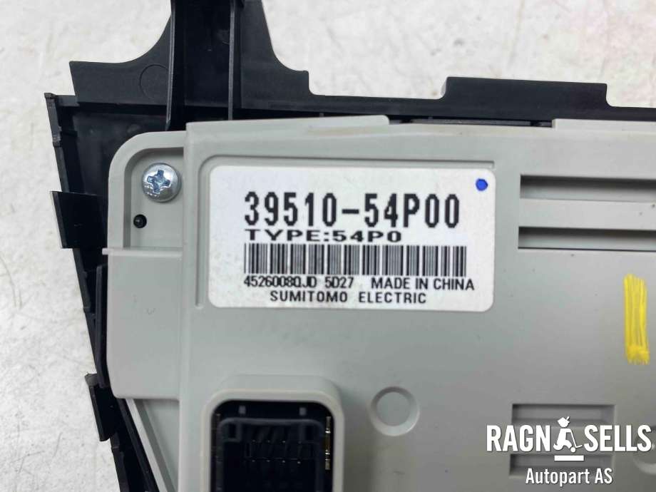 Varmeapparat betjening til Suzuki Vitara 2015-->> (Type IV)  (39510-54P00-AQK|)