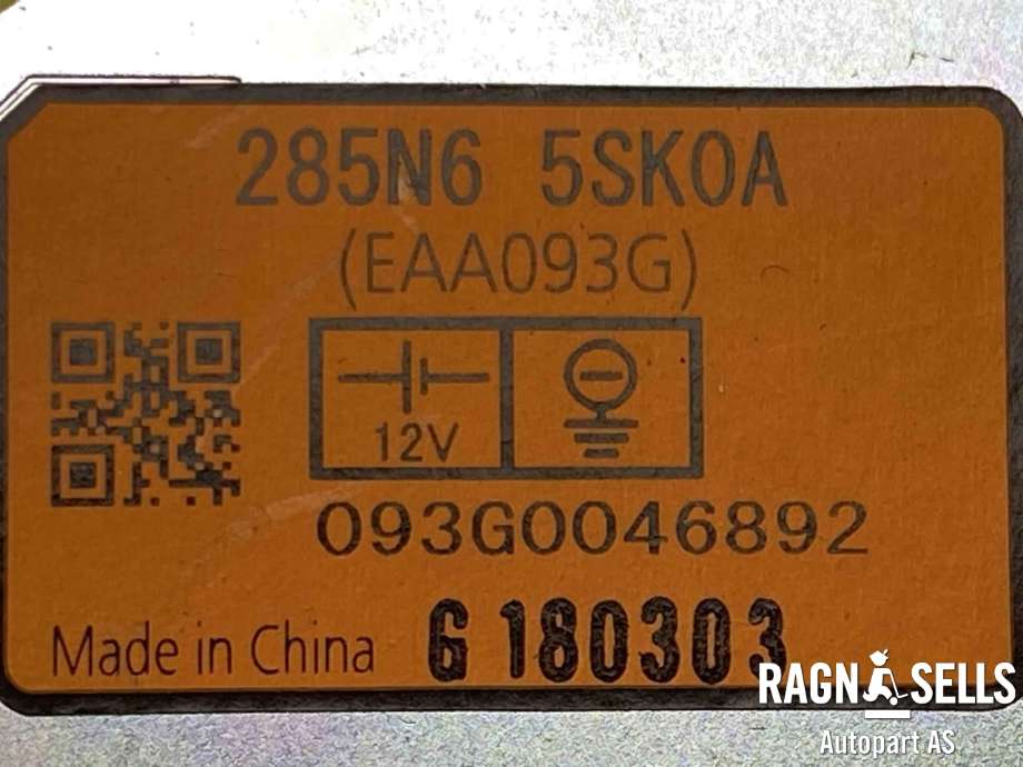 Bilstereo diverse til Nissan Leaf 2018-->> (Type II)  (285N65SK0A|)