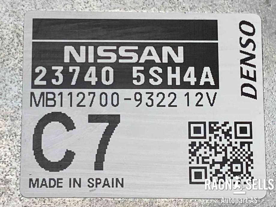 Styreenhet motor til Nissan Leaf 2018-->> (Type II)  (DENSO|237405SH4A|)
