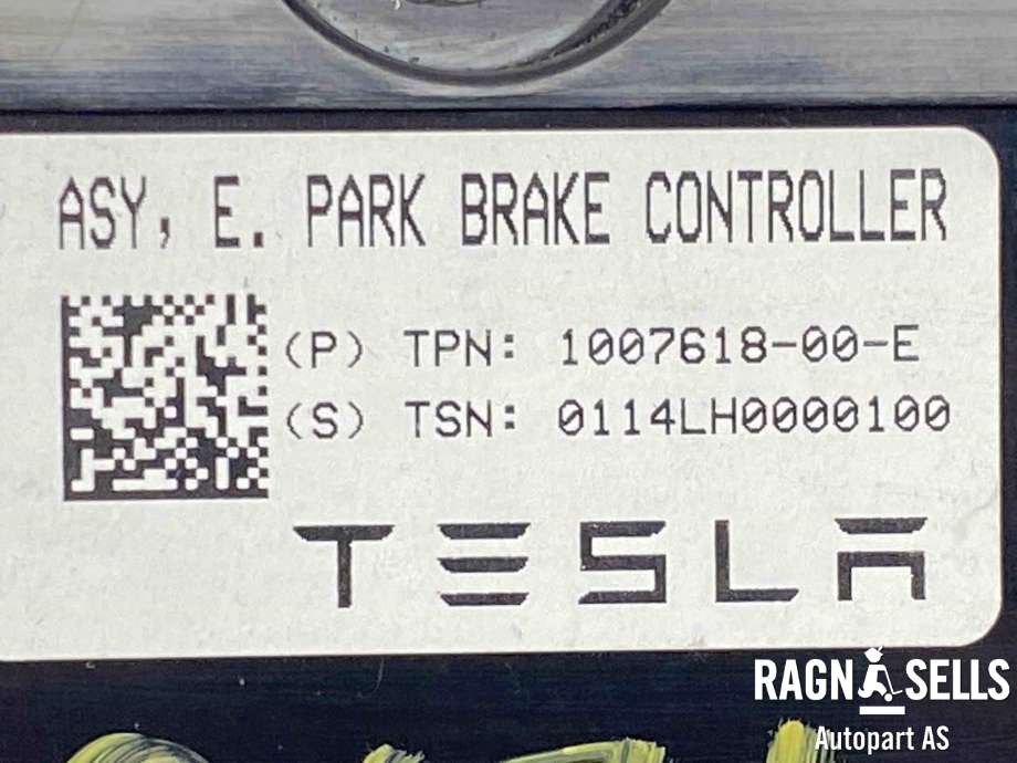 Styreenhet elektrisk parkbrems (EPB - Electric Parking Brake) til Tesla Model S 2013-2016 (Fase 1)  (1007618-00-E|)