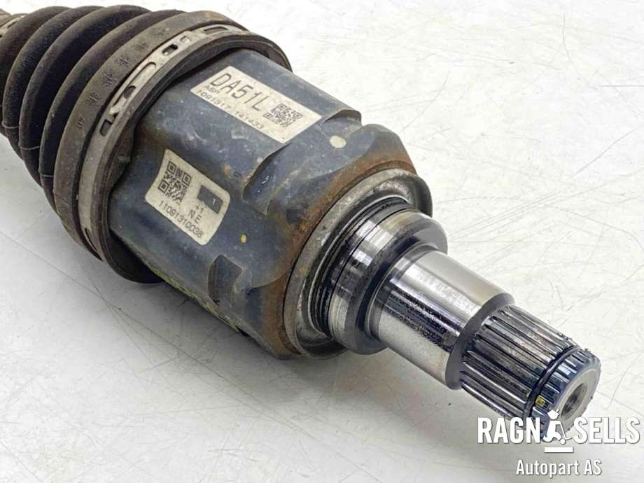 Drivaksel venstre foran, diesel/manuell til Toyota RAV4 2009-2013 (Type III, Fase 2)  (4342042200|)