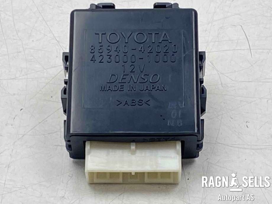 Styreenhet diverse til Toyota RAV4, 2009-2013 (Type III, Fase 2)  (8594042020)