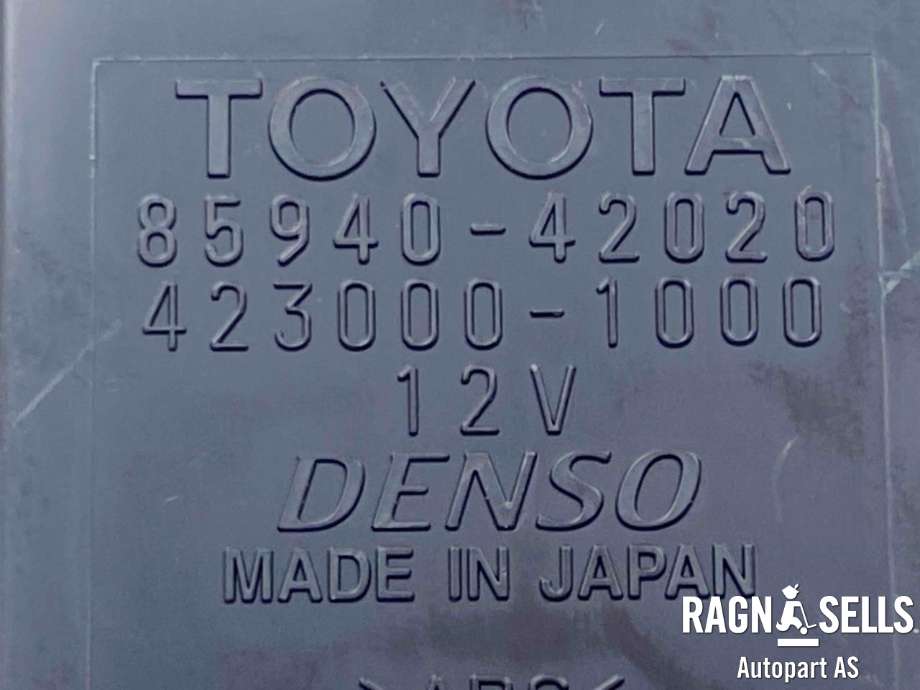 Styreenhet diverse til Toyota RAV4 2009-2013 (Type III, Fase 2)  (8594042020|)