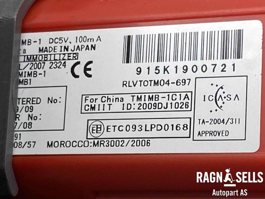 Varmeapparat betjening til Toyota RAV4 2009-2013 (Type III, Fase 2)  (4559442060|)