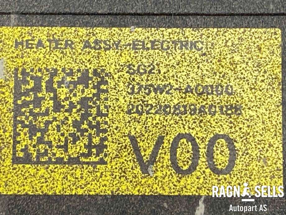 Varmeapparat PTC-heater til Kia Niro EV 2022-->>  (97191AO000|)