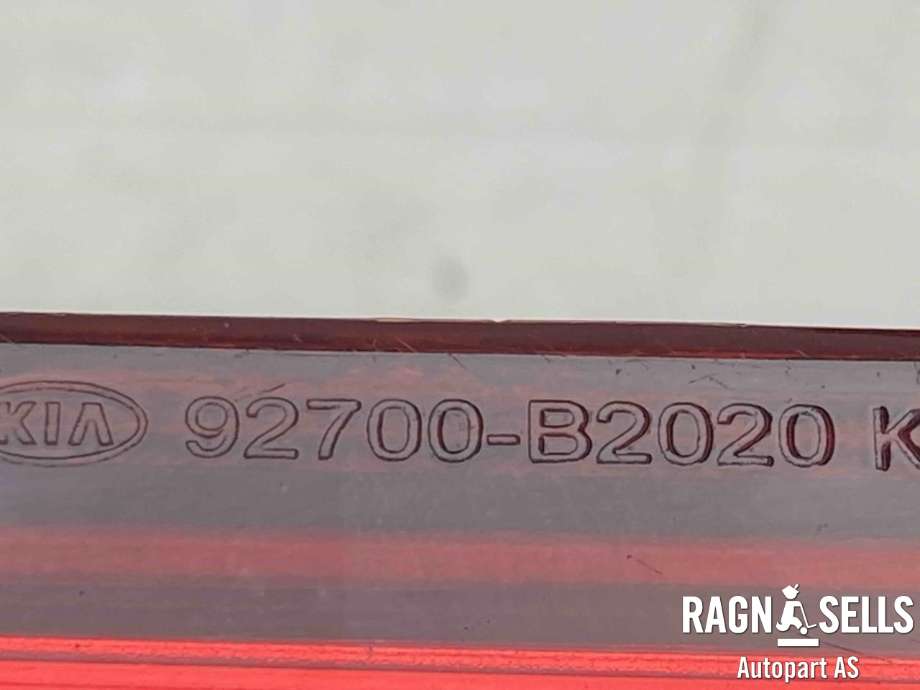 Baklykt bremselys bakrute til Kia Soul 2014-2019 (Type II)  (92700B2020|)