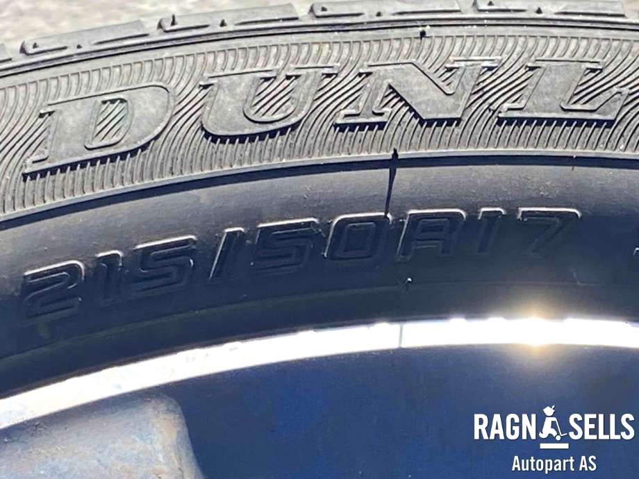 Hjulsett aluminium sommer til Nissan Leaf 2018-->> (Type II)  (DUNLOP|5X114|3/ET45/66|1|215/50/17|)