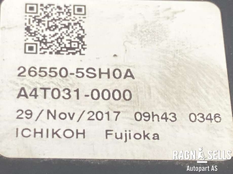 Baklykt høyre til Nissan Leaf 2018-->> (Type II)  (265505SH0A|265505SH1A|)