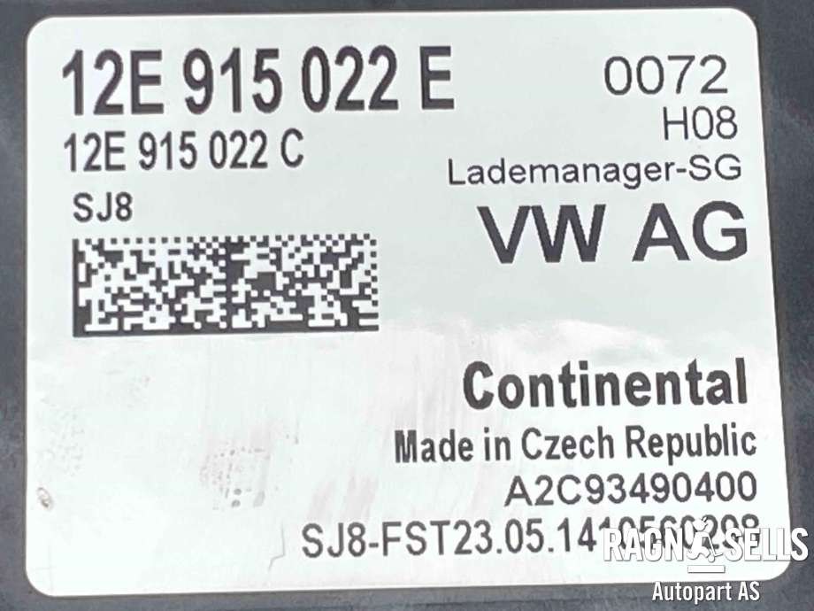 Styreenhet diverse til VW Up 2012-2019  (CONTINENTAL|12E915022E|)