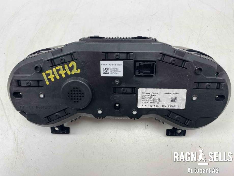 Instrumentpanel til Ford C-Max 2015-2019 (Type II, Fase 2)  (F1ET-10849-BLX|F1ET-10849-BLH|2303630)