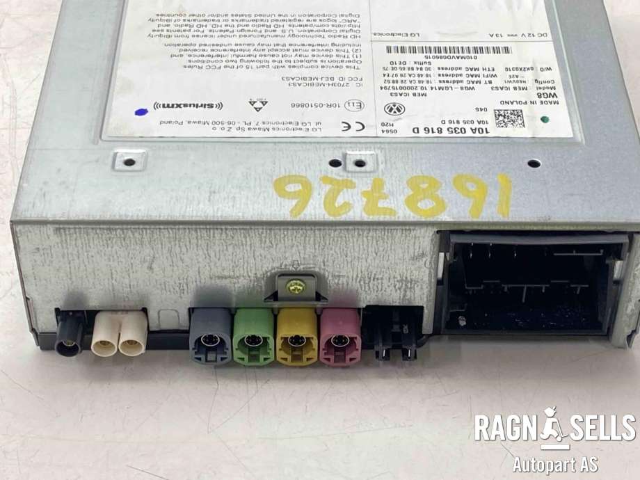 Bilstereo til VW ID.4 2020-->>  (10A035816D|)