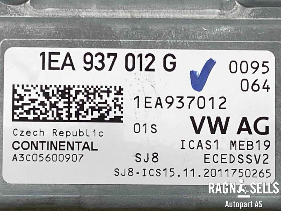 Styreenhet comfort (BCM) til VW ID.4 2020-->>  (1EA937012G|)