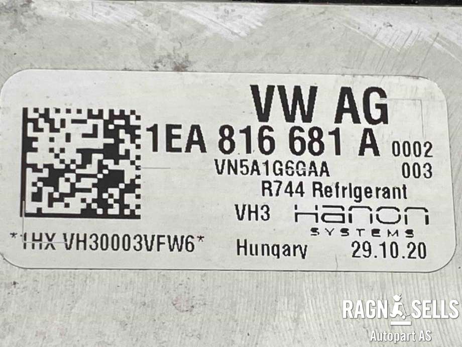Aircondition diverse til VW ID.4 2020-->>  (1EA816681A|)