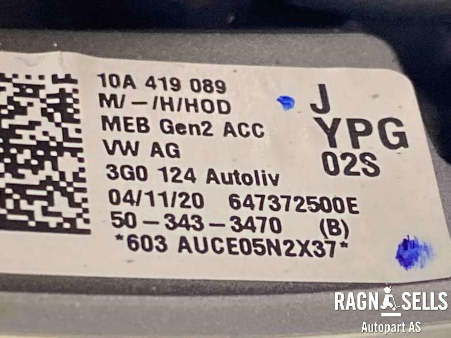 Ratt til VW ID.4 2020-->>  (10A 419 089 J|3G0959542A|)