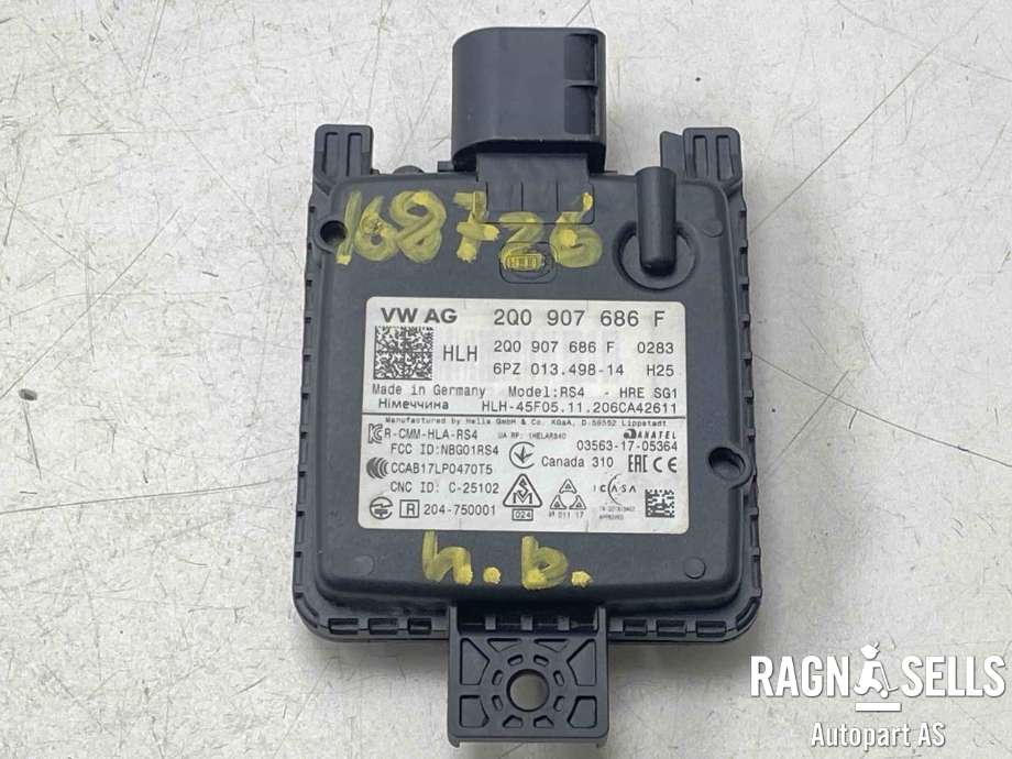Sensor radar til VW ID.4 2020-->>  (2Q0907686F|)