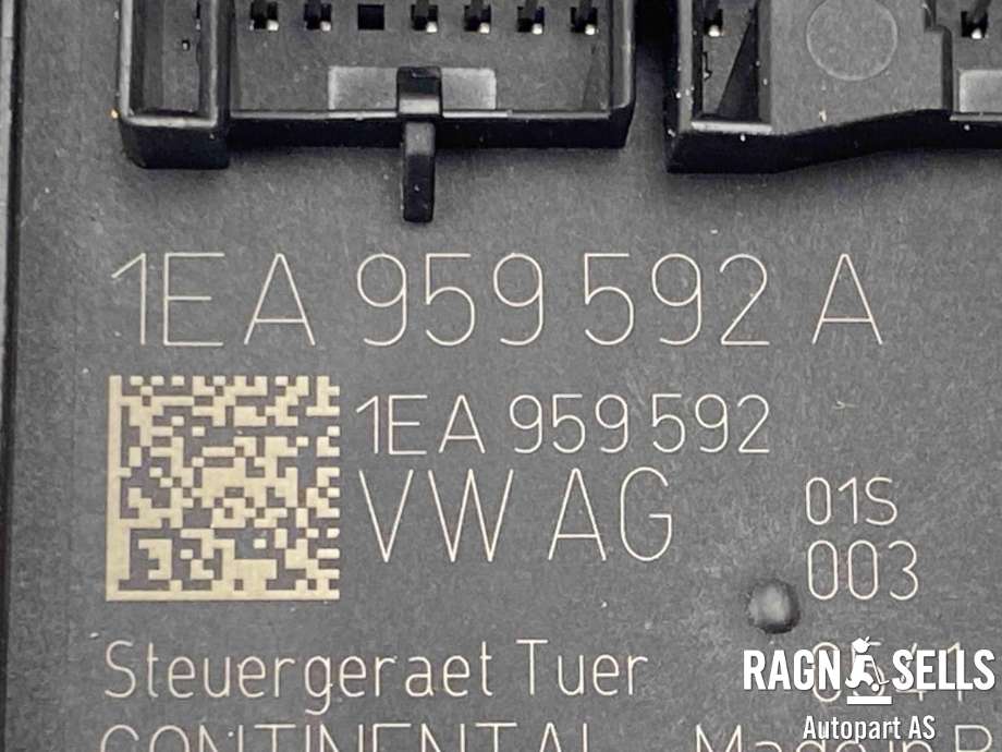 Styreenhet dør høyre foran til VW ID.4 2020-->>  (1EA 959 592 E|)
