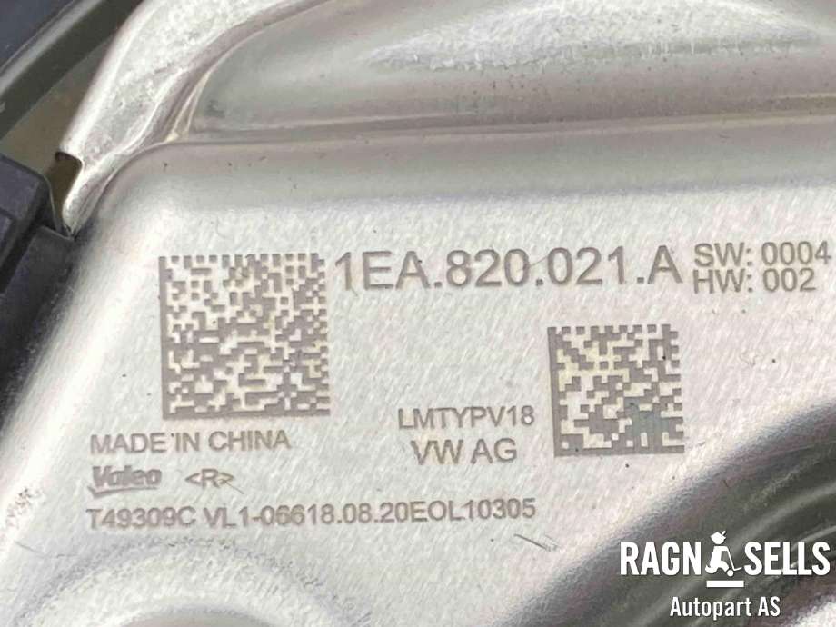 Varmeapparat motor til VW ID.4 2020-->>  (VALEO|1EA 820 021 A|1EA 820 021 B|)