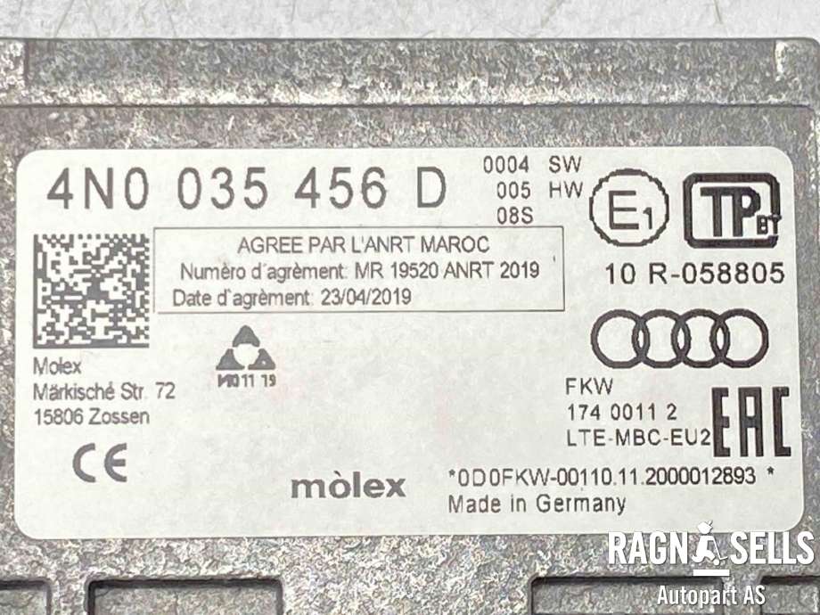 Antenne forsterker til VW ID.4 2020-->>  (4N0035456D|)