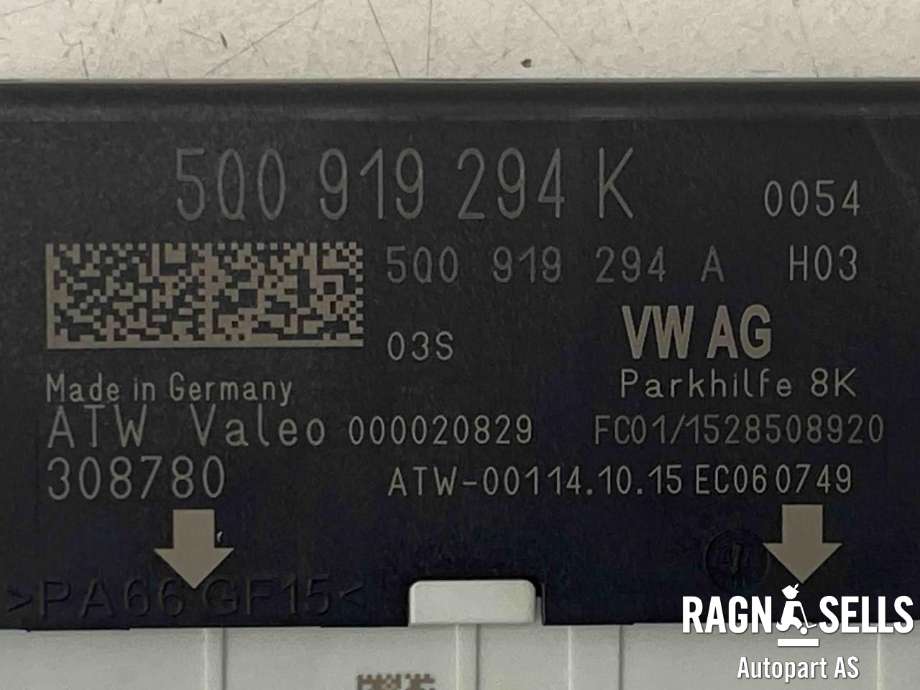Styreenhet diverse til VW e-Golf 2014-2017 (Fase 1)  (5Q0 919 294 K|)