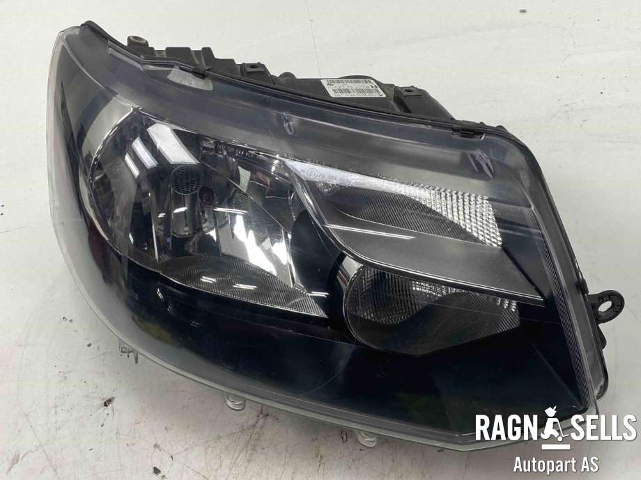 Frontlykt høyre halogen til VW Transporter / Caravelle 2009-2015 (Fase 2) (T5) (T5) (7E1 941 016 H|7E1 941 016 T|)