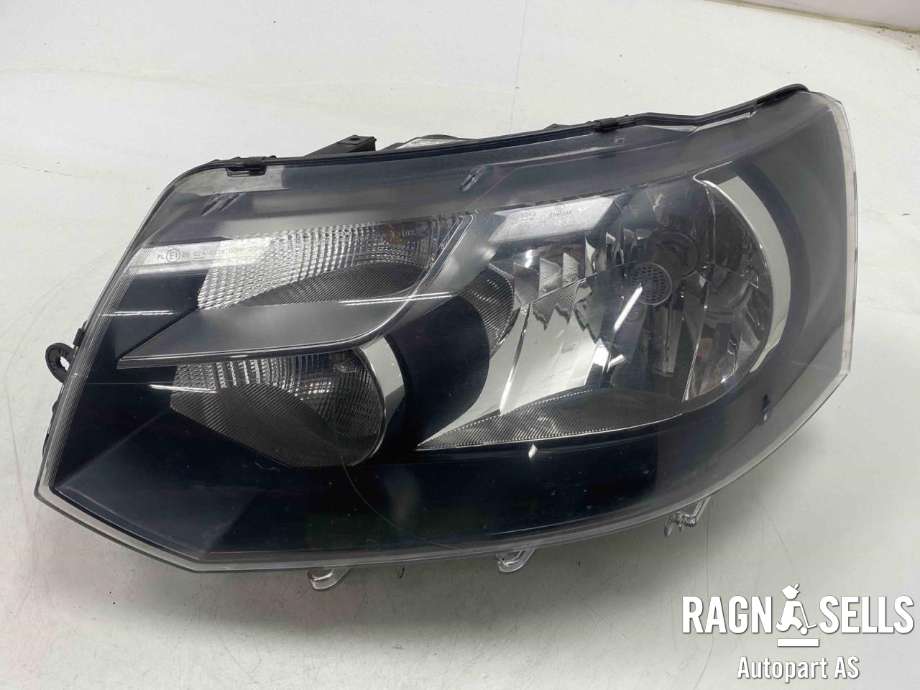 Frontlykt venstre halogen til VW Transporter / Caravelle 2009-2015 (Fase 2) (T5) (T5) (7E1 941 015 H|7E1 941 015 T|)