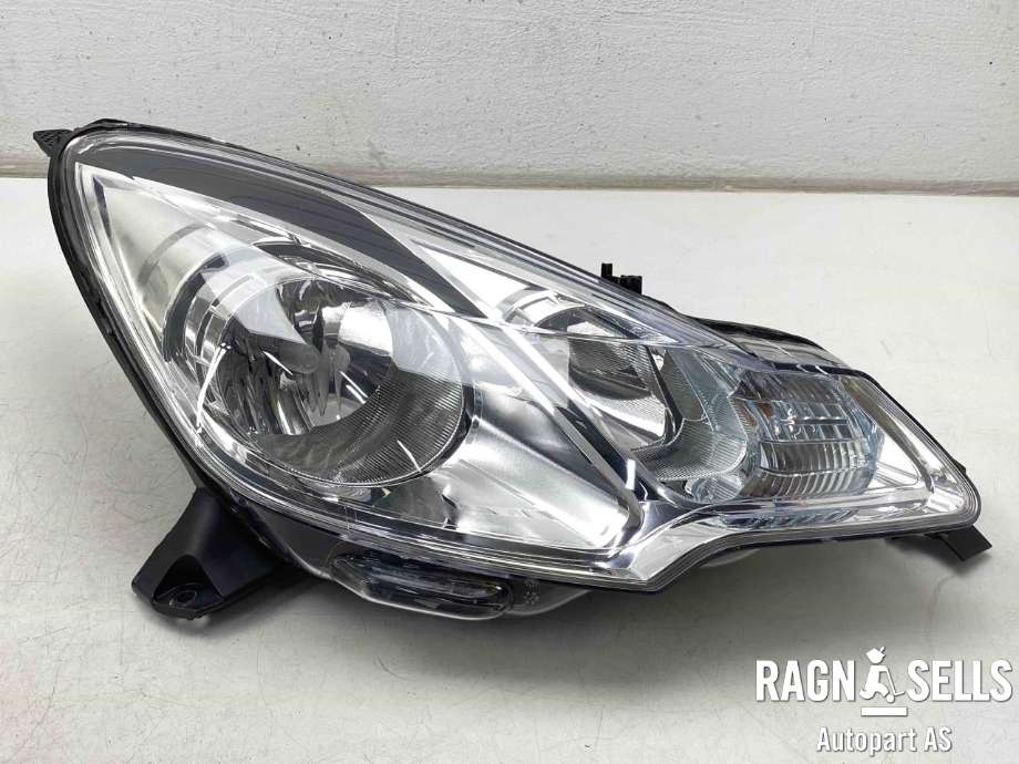 Frontlykt høyre halogen til Citroën DS3, 2010-2019  (6206 Y0)