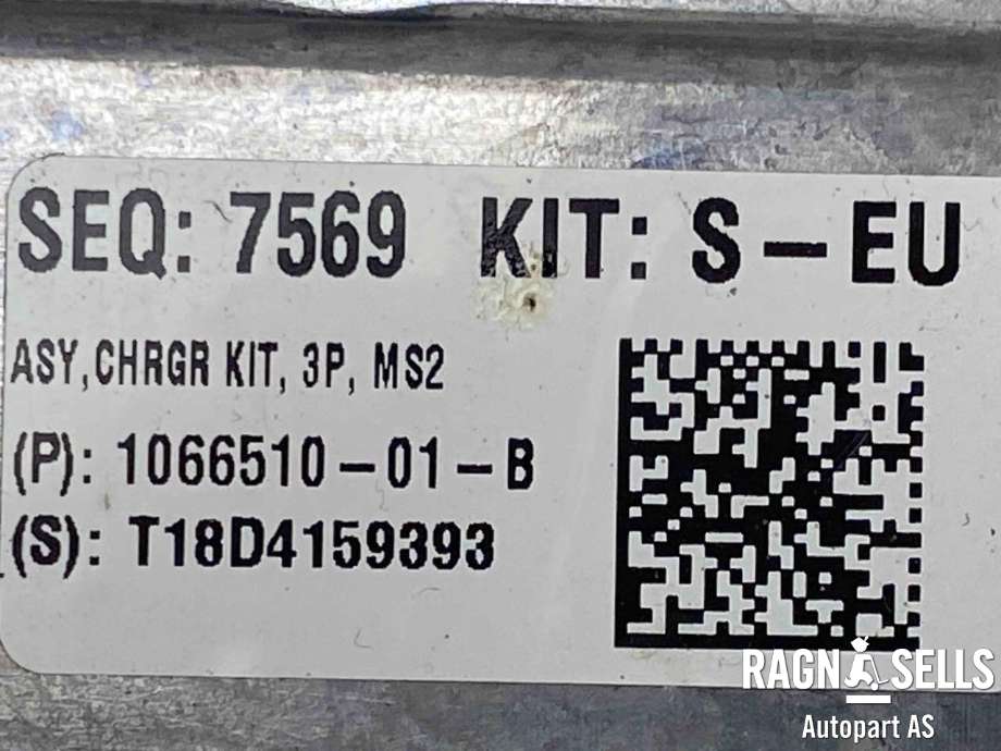 Batterilader (OBC - On Board Charger) til Tesla Model S 2016-2021 (Fase 2)  (1035647-01-C|1066510-01-B|)