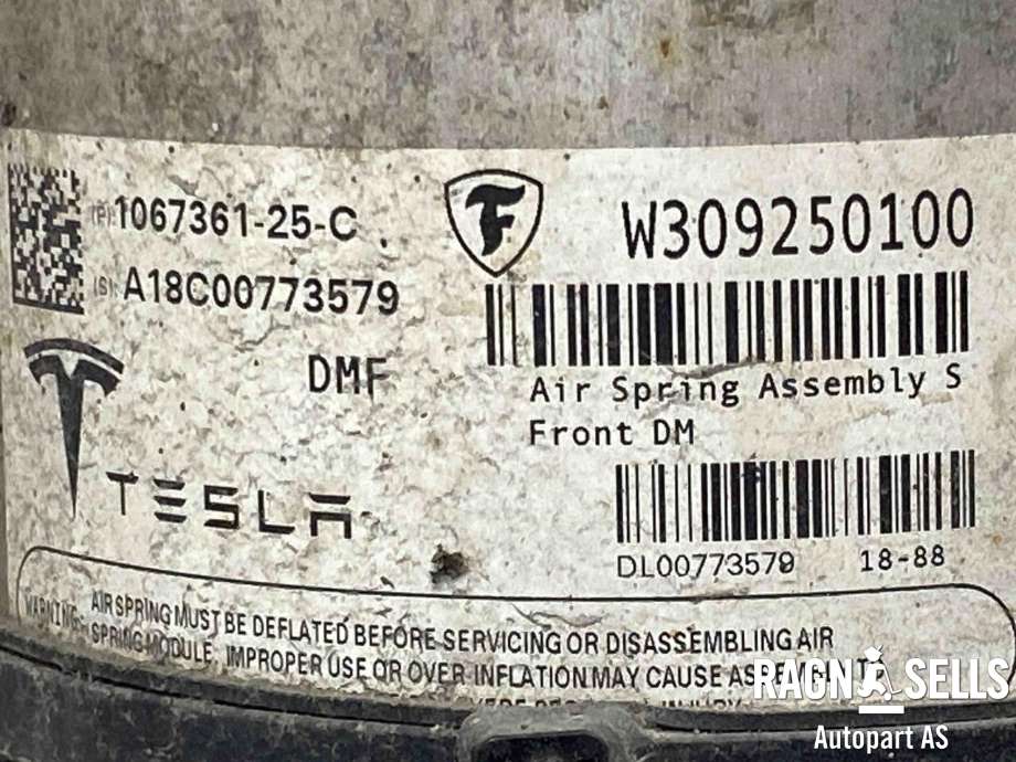 Fjærbein høyre foran til Tesla Model S 2016-2021 (Fase 2)  (106736125C|)