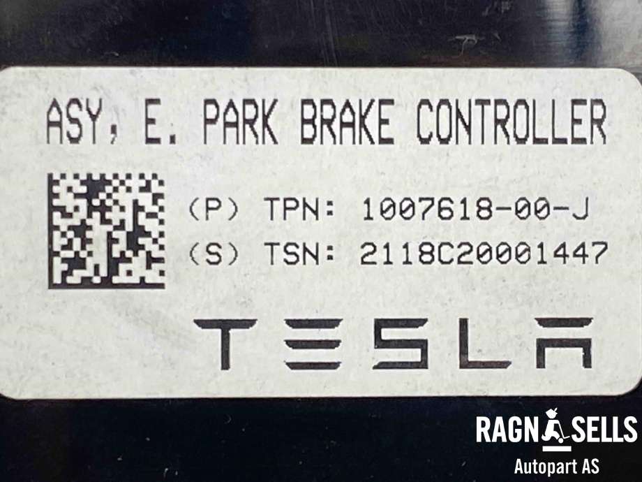 Styreenhet elektrisk parkbrems (EPB - Electric Parking Brake) til Tesla Model S 2016-2021 (Fase 2)  (100761800J|)
