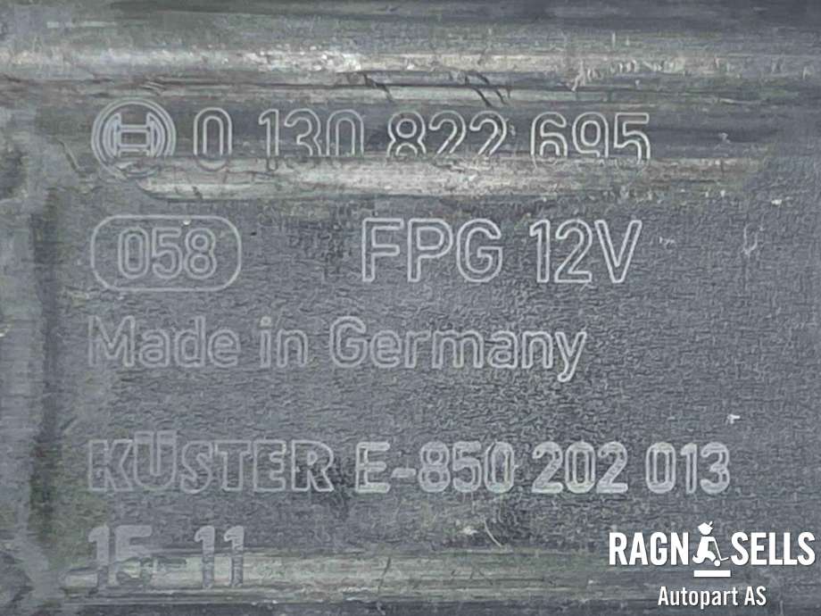 Ruteheis, kun motor, venstre bak til VW e-Golf 2014-2017 (Fase 1)  (BOSCH|5Q0 959 407|)