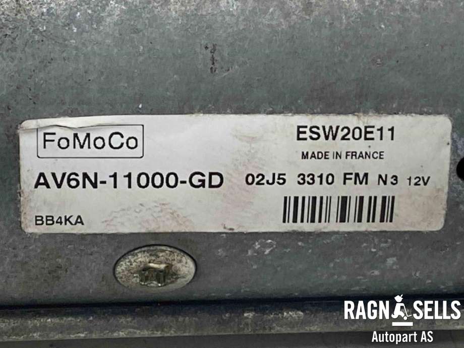 Starter diesel til Ford C-Max 2015-2019 (Type II, Fase 2)  (AV6N-11000-GE|AV6N-11000-GD|2033247|AV6N11000GA|AV6N11000GB|AV6N11000GC|REAV6N11000GE|1778016|1893556|2269109|31324544)