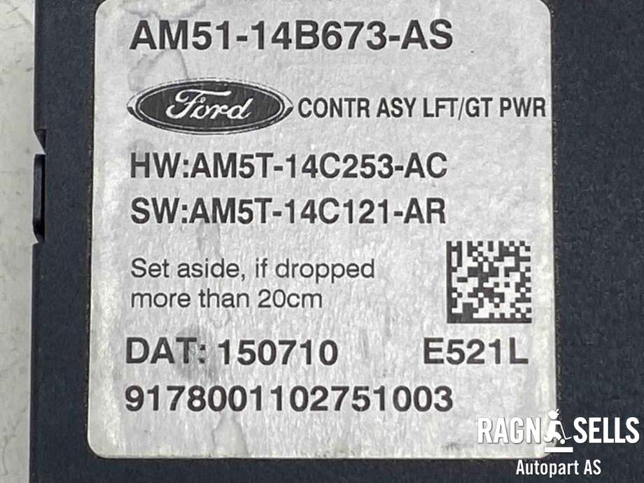 Styreenhet diverse til Ford C-Max 2015-2019 (Type II, Fase 2)  (AM51-14B673-AT|AM51-14B673-AS|2021071)