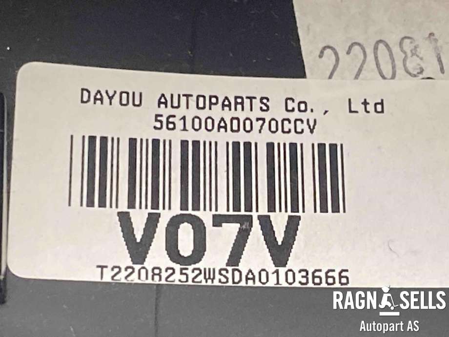 Ratt til Kia Niro EV 2022-->>  (56100AO070CCV|)