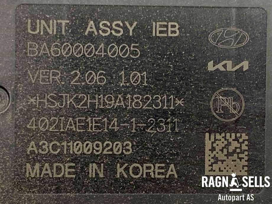 ABS sentral til Kia Niro EV 2022-->>  (58520AO050|58511AO050|)
