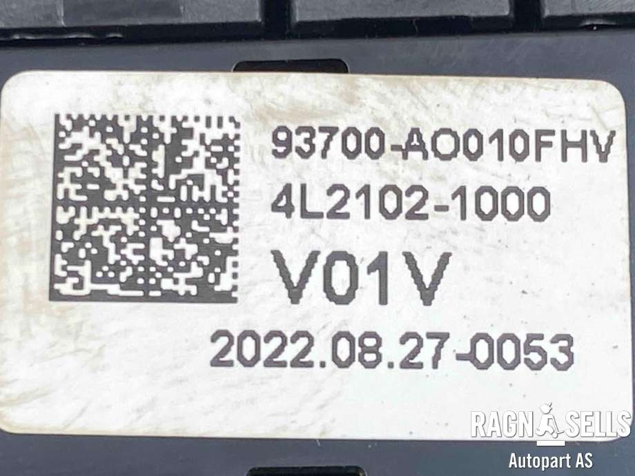 Bryter diverse til Kia Niro EV 2022-->>  (93700AO010FHV|)