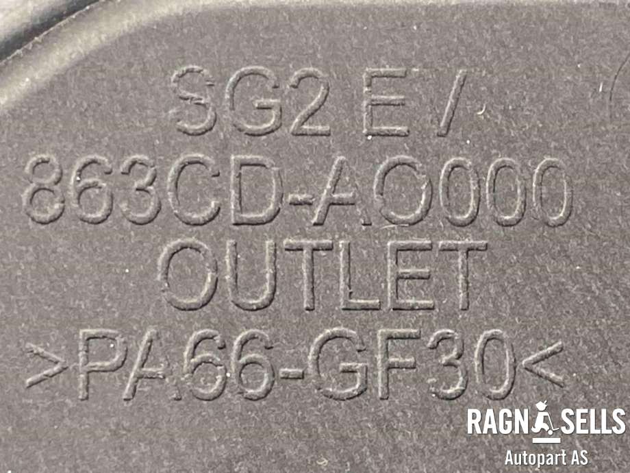 Ladeluke karosseri elbil til Kia Niro EV 2022-->> (863CCAO000||863CBAO000|863CAAO000)